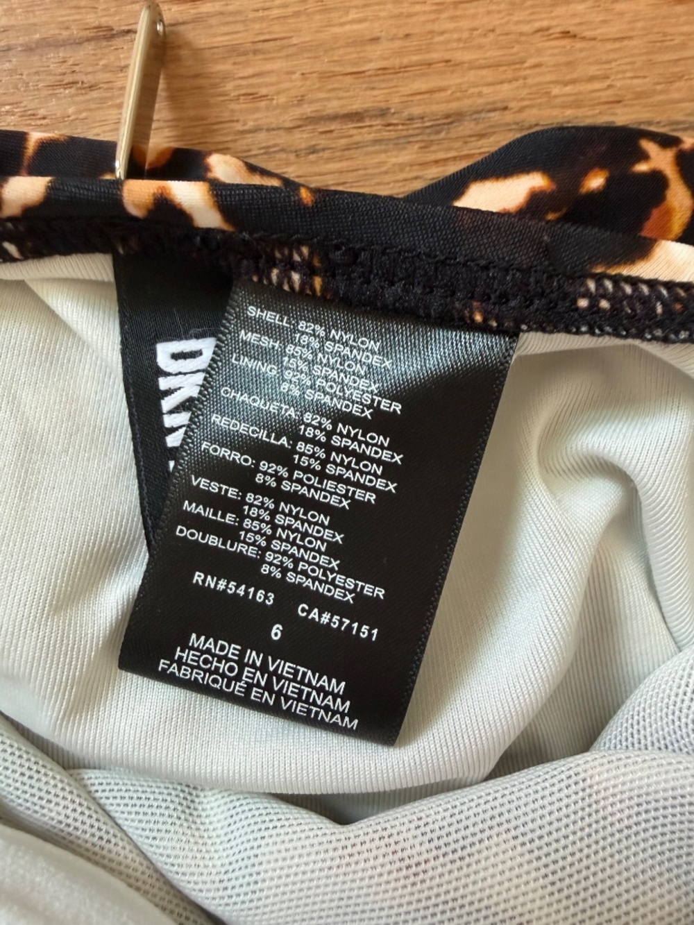 DKNY One Piece Size 6 - Picture 3 of 3